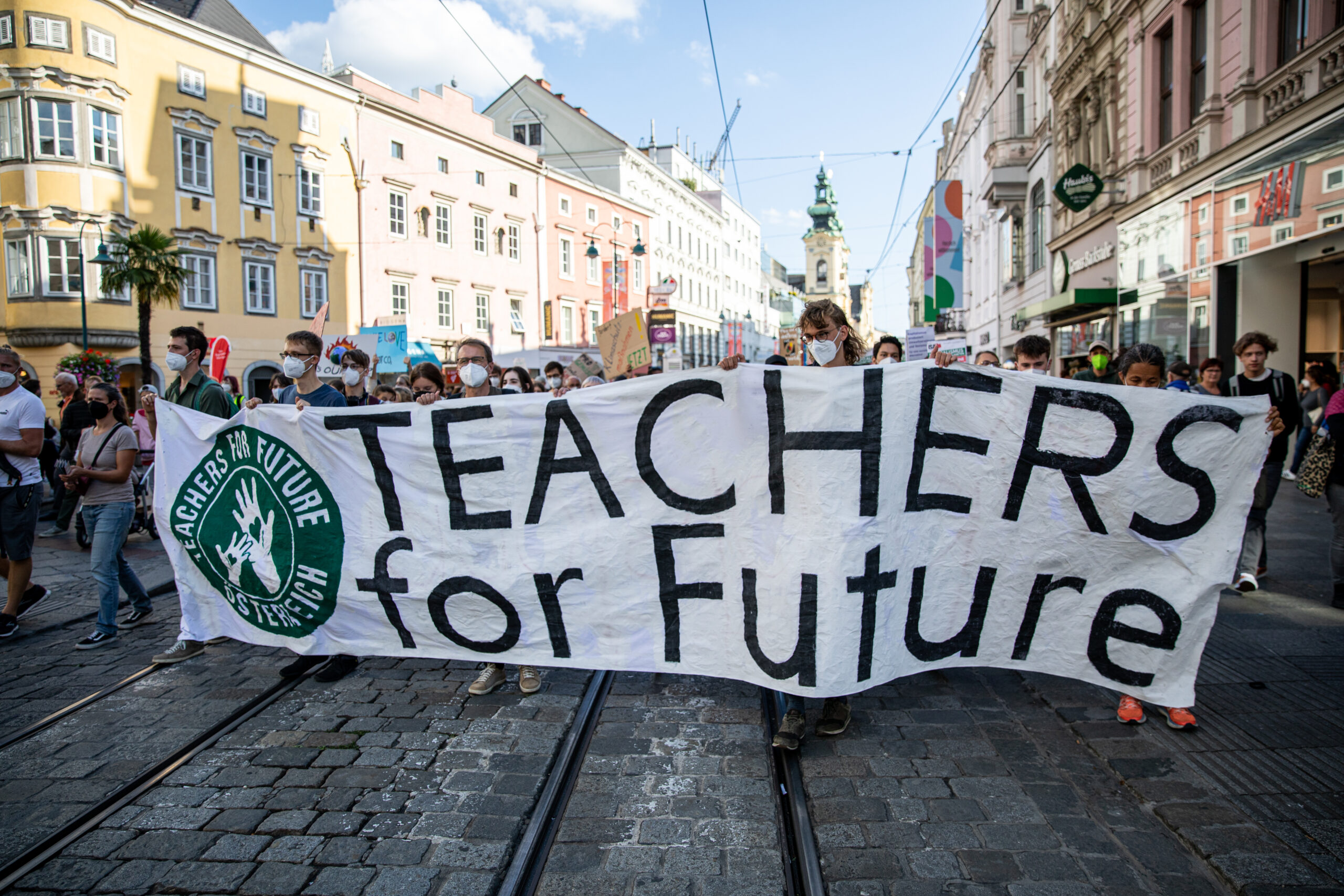 Banner „Teachers For Future