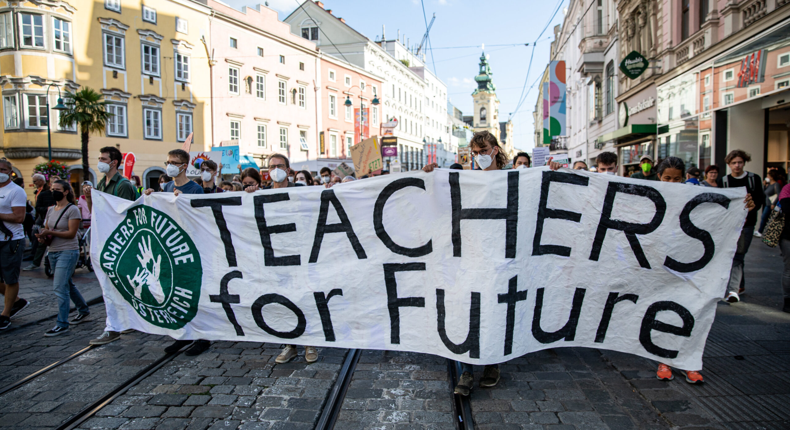 Banner „Teachers For Future