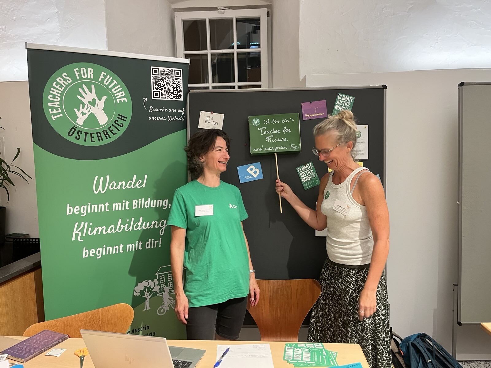 TFFs Astrid und Doris bei der BNESommerakademie 2025