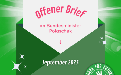 Offener Brief an den Bildungsminister